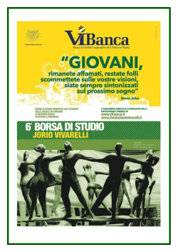 Bando ViBanca 2014 - "S.Fedi &ndash; E.Fermi" &ndash; Pistoia