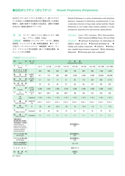 日石ポリブテン（ポリブテン） Nisseki Polybutene (Polybutene)