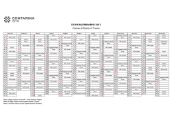ECOCALENDARIO 2015