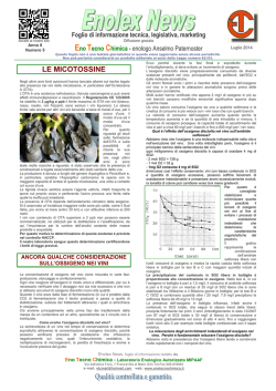 Luglio - Eno Tecno Chimica