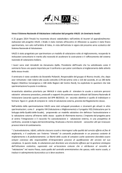 sintesi a cura di Loredana Leoni