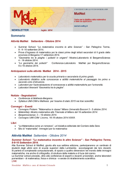 Luglio - MatNet
