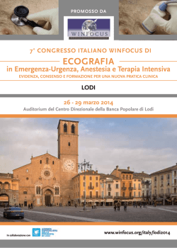 Programma preliminare