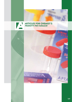 Prodotti per farmacie