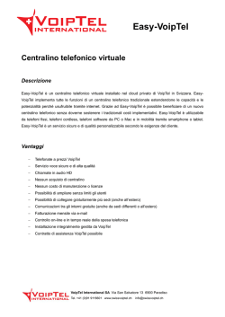 Documento informativo - VoipTel International SA