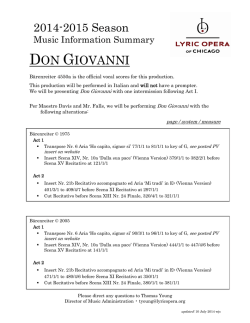 DON GIOVANNI