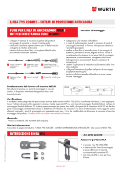 Interdizione linea WIL per fune