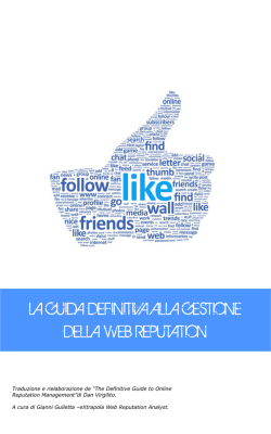 la guida definitiva alla gestione della web reputation