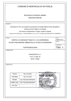 YOS ZORZI - Regione Marche