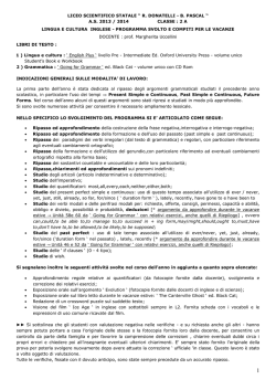 LICEO SCIENTIFICO STATALE &ldquo; R - Liceo Scientifico Donatelli Pascal