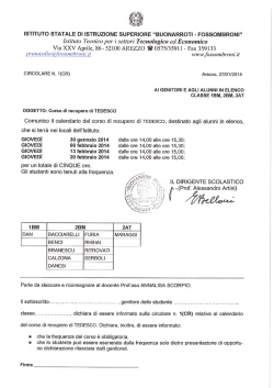 circolare 1CR - Fossombroni
