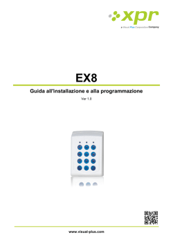EX8 manual - visual plus corporation