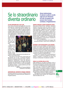 Se lo straordinario diventa ordinario