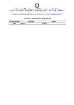 141003ElencoCandidatiAmmessi