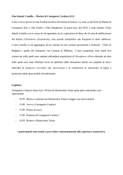 ESCURSIONE PRE-CONVEGNO (14 Ottobre 2014)