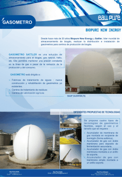 GASOMETRO - Eau Pure International