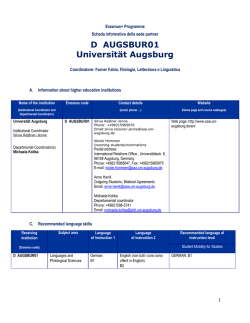 D AUGSBUR01 Universität Augsburg