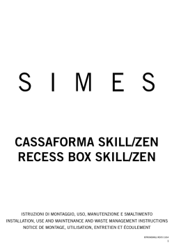Istruzioni di montaggio