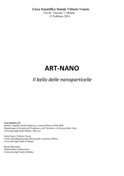 Mostra ART-NANO - Liceo Scientifico Vittorio Veneto