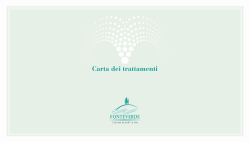 Carta dei trattamenti