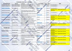 Calendario dettagliato - Fondazione dei Dottori Commercialisti e