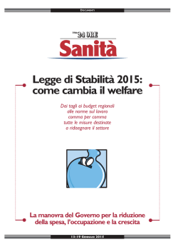 Approfondimento: come sta cambiando il welfare?