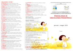 programma - Ordine degli Psicologi della Lombardia