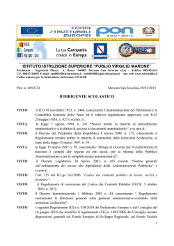 avviso pubblico indizione procedura negoziata