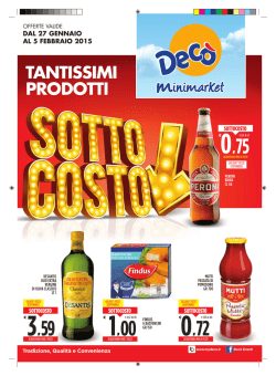 Scarica il PDF - Supermercati Dec&ograve;