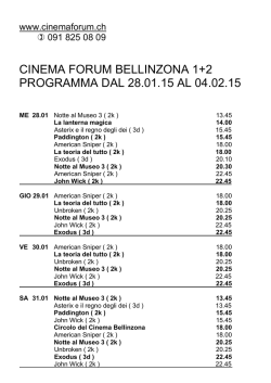 CINEMA IDEAL GIUBIASCO 1+2