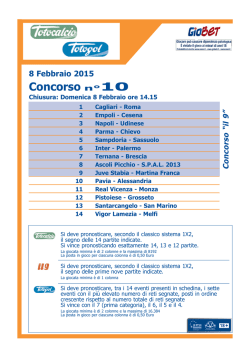 Concorso n&deg;10 - PuntoSnaiSalento