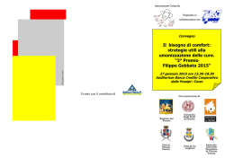 Brochure giornata Convegno 27/01/2015