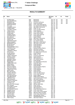 Integrated Result System - Version 2015.01.07