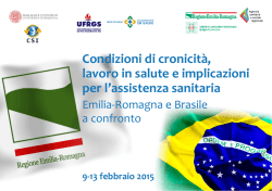 programma italiano - Centre for International Health