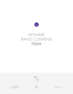 MONAVIE PIANO COMPENSI ITALIA