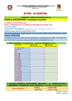 DELEGA DI FUNZIONI AI DOCENTI COLLABORATORI