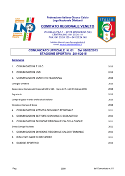 Com_N61 - FIGC Veneto