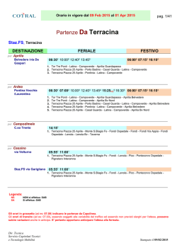 Partenze Da Terracina