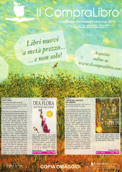 Libri nuovi a metà prezzo... e non solo!
