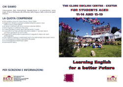 the globe english center 2015