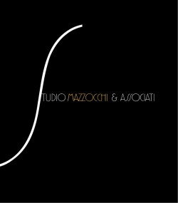 Scarica la brouchure - Studio Mazzocchi & Associati