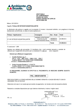 Ambiente Scuola - Istituto Comprensivo Piazza De Cupis