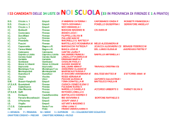 liste di noi scuola - NOI SCUOLA Firenze