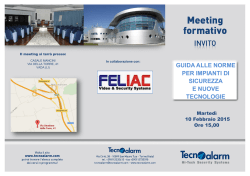 guida alle norme per impianti di sicurezza e nuove tecnologie