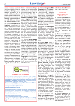 Lavor@ndo - PROVINCIA DI VERCELLI