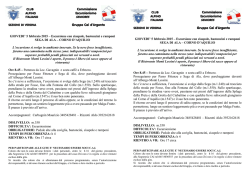 5 febbraio 2015 &ndash; Escursione con ciaspole, bastoncini e ramponi SE