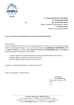 Comitato Regionale UNPLI Molise