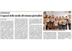 Spormaggiore - I ragazzi delle medie diventano giornalisti