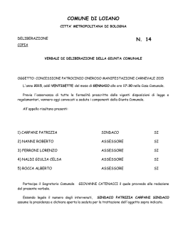 COMUNE DI LOIANO 14 N.