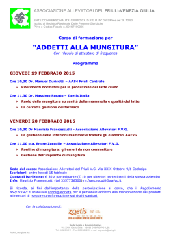 Scarica il programma - Associazione Allevatori del Friuli Venezia